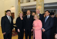 President Ilham Aliyev and his spouse attend opening of Azerbaijani Cultural Center in Vienna (PHOTO)