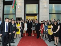 President Ilham Aliyev and his spouse attend opening of Azerbaijani Cultural Center in Vienna (PHOTO)