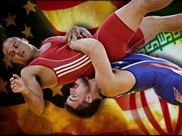 Iran's freestyle wrestling team overpowers U.S. in a friendly match