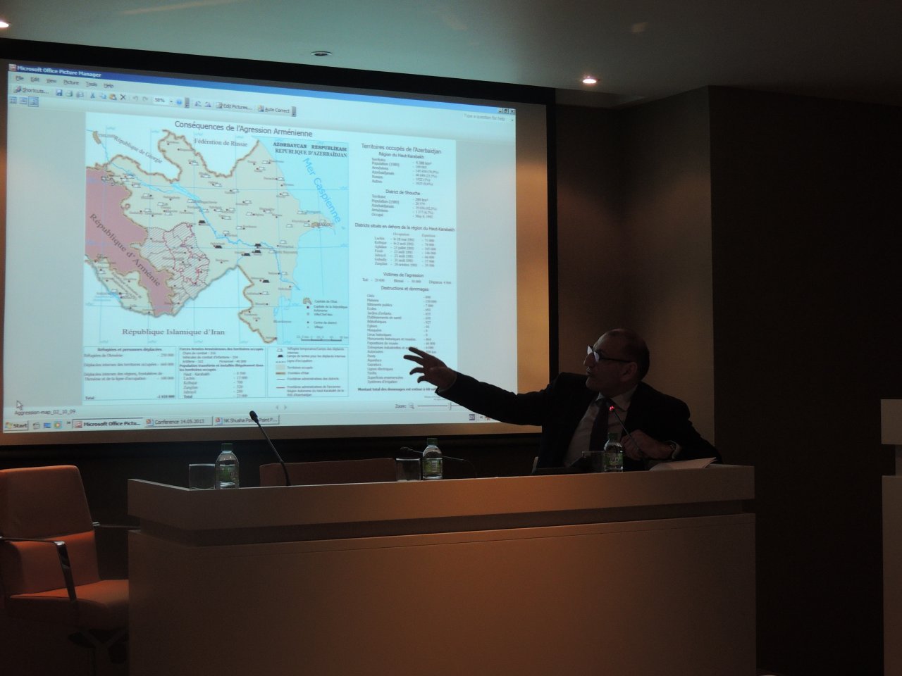 В Париже прошла конференция на тему «Геополитическая ситуация на Южном Кавказе, внешняя политика и региональная роль Азербайджана» (ФОТО)