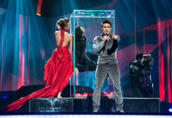 Представитель Азербайджана Фарид Мамедов выступил в финале конкурса песни "Евровидение-2013" (ВИДЕО)