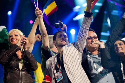 Azərbaycan "Eurovision-2013" mahnı müsabiqəsinin finalına çıxıb (FOTO)
