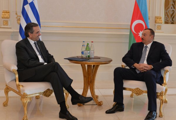 Президент Азербайджана встретился с премьер-министром Греции