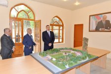 Президент Азербайджана ознакомился с работами, проводимыми в парке Деде Горгуд (ФОТО)