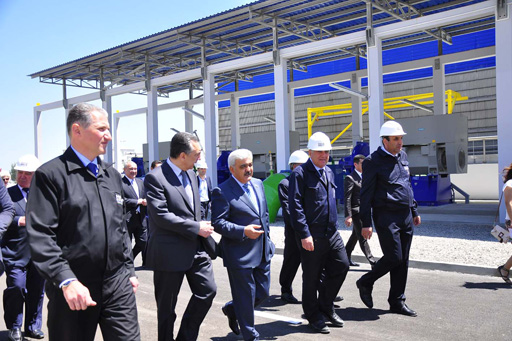 SOCAR commissions new installations at its chemical enterprise in Azerbaijan (PHOTO)