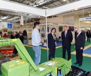 Azerbaijani President views 19th Azerbaijan International Exhibition of Food Industry and 7th Azerbaijan International Agriculture Exhibition  (PHOTO)