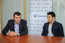 Фарид Мамедов побывал в гостях у Azercell (ФОТО)