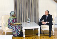 Президент Азербайджана принял главу МИД Гамбии