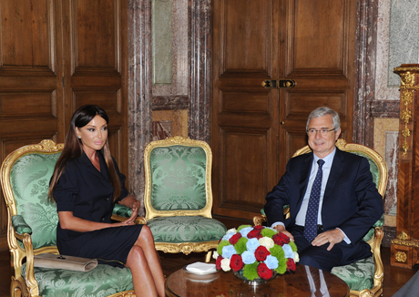 Первая леди Азербайджана провела ряд встреч в Национальной ассамблее Франции (ФОТО)