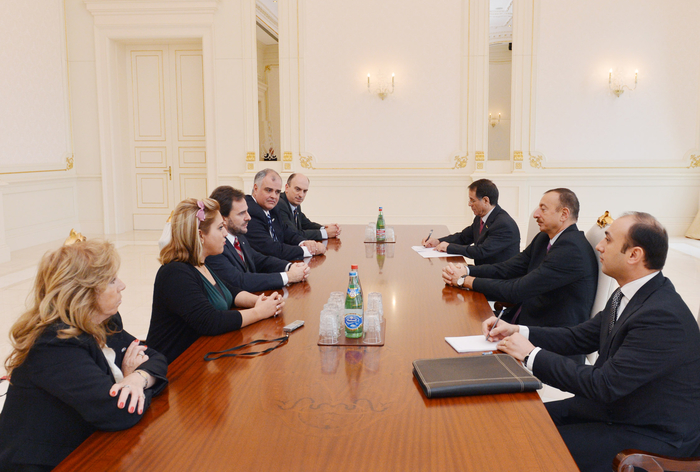 Президент Азербайджана принял председателя Палаты представителей парламента Уругвая