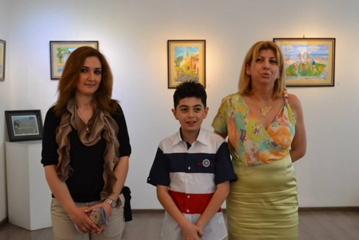 В Баку открылась выставка юного художника "Продолжение следует…" (фото)