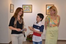 В Баку открылась выставка юного художника "Продолжение следует…" (фото)