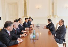 Azerbaijan`s President meets vice-speaker of Republic of Korea`s National Assembly