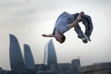 World’s best known parkour athlete Ryan Doyle shares impressions of his visit to Baku  (PHOTO) (VIDEO)