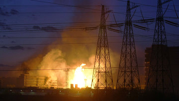 В Луганской области Украины взорвана подстанция ферросплавного завода