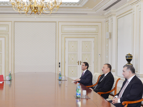 Azerbaijani President receives U.S. Senator Richard Lugar