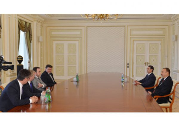 Президент Азербайджана пятницу принял делегацию во главе с членом Палаты общин парламента Великобритании