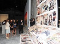 Azerbaijani First Lady participates in inauguration of modern art exhibition of Azerbaijan and neighbouring countries in Venice (PHOTO)