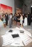 Azerbaijani First Lady participates in inauguration of modern art exhibition of Azerbaijan and neighbouring countries in Venice (PHOTO)