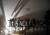 Azərbaycanın birinci xanımı Mehriban Əliyeva Venesiya Biennalesi çərçivəsində Azərbaycan pavilyonunun rəsmi açılış mərasimində iştirak edib (FOTO)