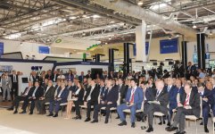 Президент Азербайджана и его супруга принимают участие в открытии выставки «Caspian Oil & Gas 2013» (ФОТО)