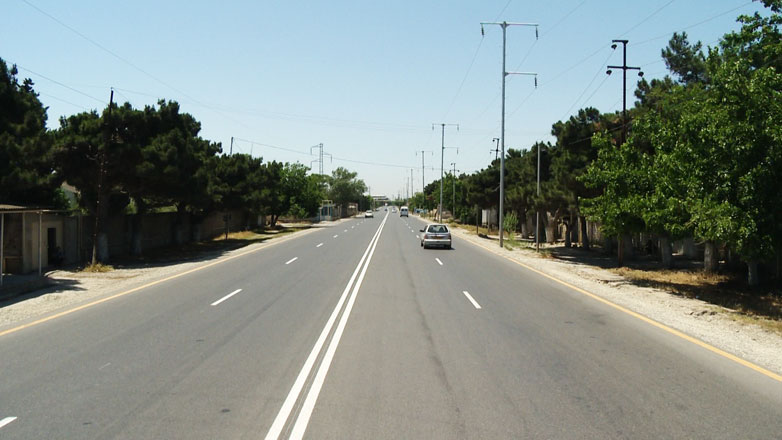 В Азербайджане завершены работы на одном участке  автомобильной дороги Забрат-Маштага-Бузовна (ФОТО)
