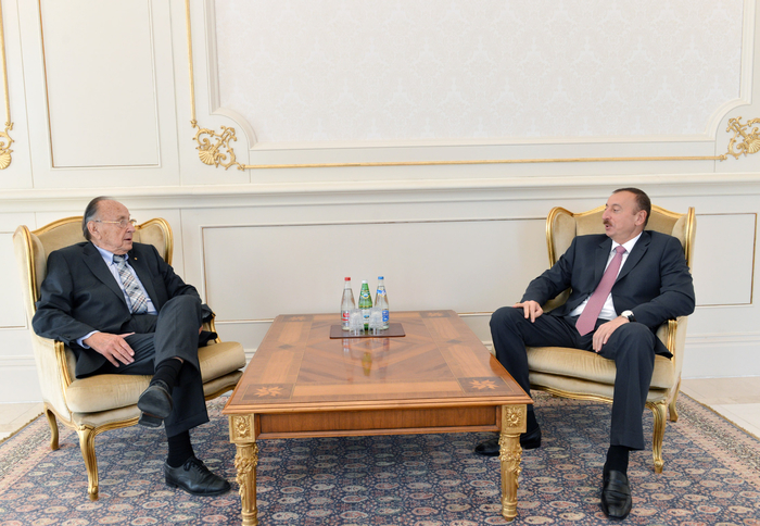 Президент Азербайджана принял экс-министра иностранных дел Германии