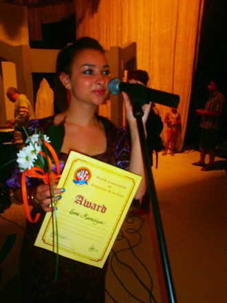Азербайджанская певица удостоена специального диплома фестиваля "Discovery Pop" (фото-видео)
