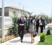 Azerbaijan`s First Lady inspects several facilities after reconstruction in Baku (PHOTO)