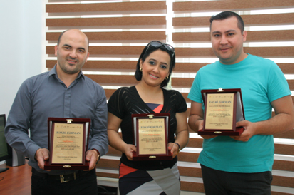 Руководство и сотрудники İTV отмечены дипломами Национального паралимпийского комитета Азербайджана