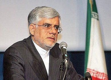 Iran reformist presidential candidate Aref meets Ayatollah Hashemi Rafsanjani