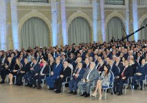 Ruling party nominates Ilham Aliyev’s candidacy for post of Azerbaijani President (PHOTO)