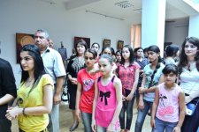 В Сальяне организована выставка в рамках "Azerbaijan Art Festival-2013" (фото)
