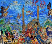 Все богатство красок Азербайджана - произведения Тогрула Нариманбекова (ФОТО)