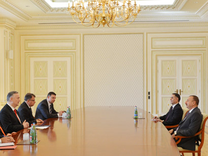 Azerbaijani President receives Bosnian FM