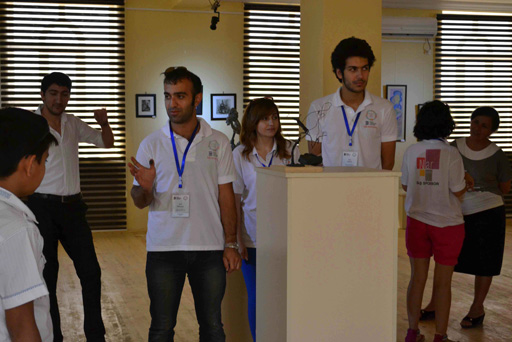В Саатлы в рамках "Azerbaijan Art Festival-2013" состоялось открытие выставки (фото)