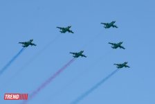 Военно-воздушные силы Азербайджана готовятся к параду (ФОТО)