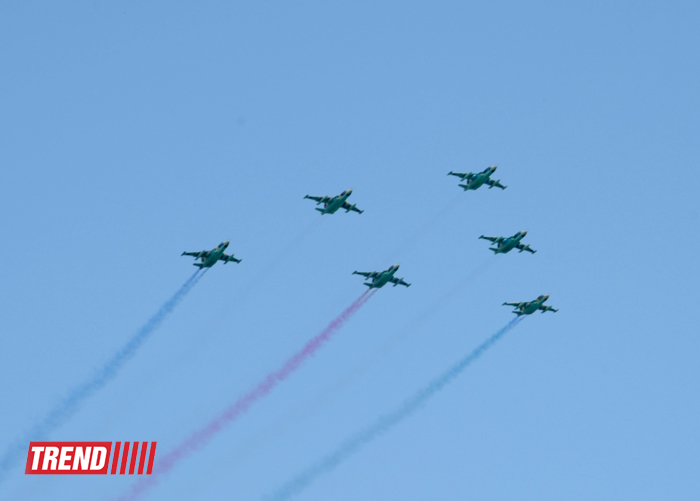 Военно-воздушные силы Азербайджана готовятся к параду (ФОТО)