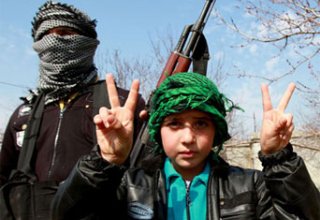‘Child soldiers’ recruited by Syria rebel groups, says HRW