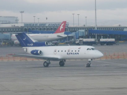 Рейсы отложены в аэропорту Дамаска из-за минометного обстрела