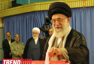 Iran's Supreme Leader casts first vote at presidential elections (PHOTO)