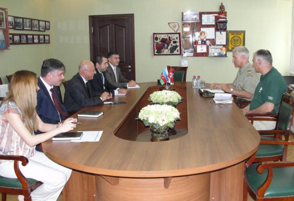 Swiss military expert familiarizes self with ANAMA’s activity in Azerbaijan