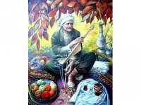 В Тольятти проходит выставка Эльнура Расулова: "Это хурма. Зрелая, яркая, как талант живописца из Азербайджана "