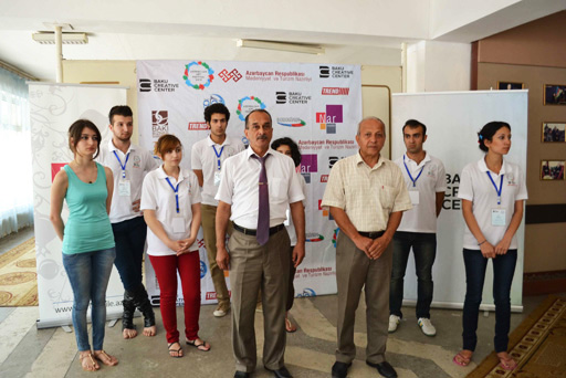 В Мингячевире состоялось открытие выставки в рамках "Azerbaijan Art Festival-2013" (фото)