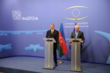 Ильхам Алиев: Чем ближе Азербайджан к Европе, тем больше возможностей страна имеет для демократического развития (ФОТО)