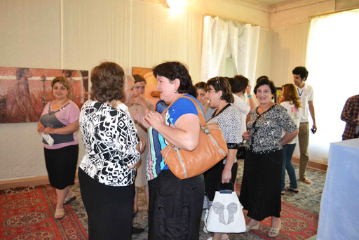 В Шеки состоялось открытие выставки в рамках "Azerbaijan Art Festival-2013" (фото)