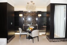 President Ilham Aliyev opens Fairmont Baku hotel at Flame Towers complex (PHOTO)