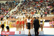 Bədii gimnastika üzrə XX Azərbaycan birinciliyinin qalibləri müəyyən edilib (FOTO)