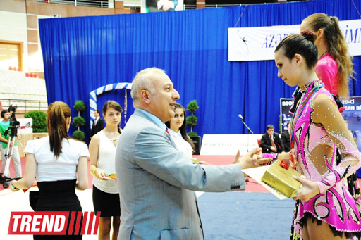 Bədii gimnastika üzrə XX Azərbaycan birinciliyinin qalibləri müəyyən edilib (FOTO)