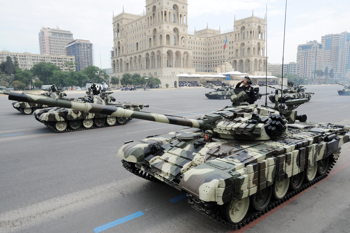 Military parade held in Baku (PHOTO)